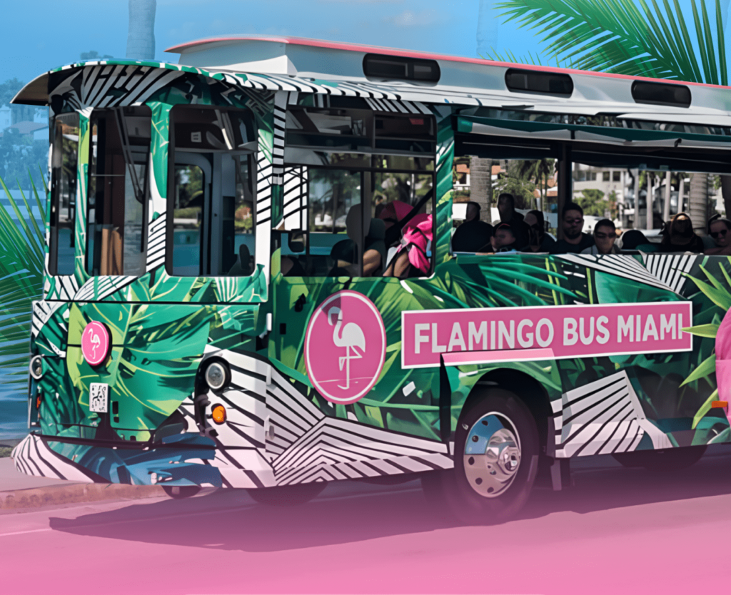 Rent Flamingo Bus Miami