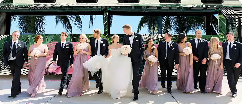 Miami bus tours private rentals and weddings
