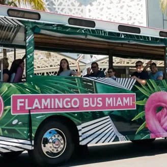 Louis Vuitton Miami Bus Tour Palm Trees What to do in Miami